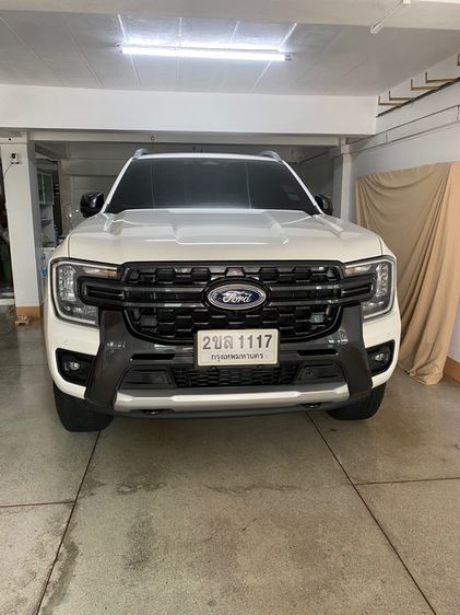 รถ Ford Ranger 2.0 Bi-Turbo Hi-Rider Wildtrak สี ขาว