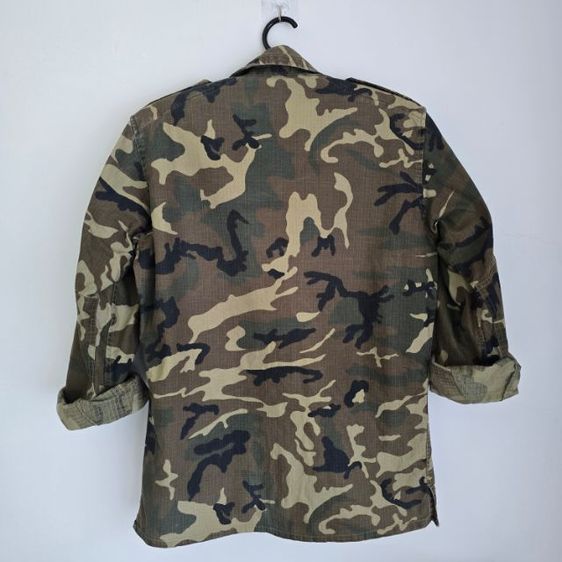 เสื้อทหารสเปนลายพราง งานวินเทจแท้ ทรงสวย  รูปที่ 4