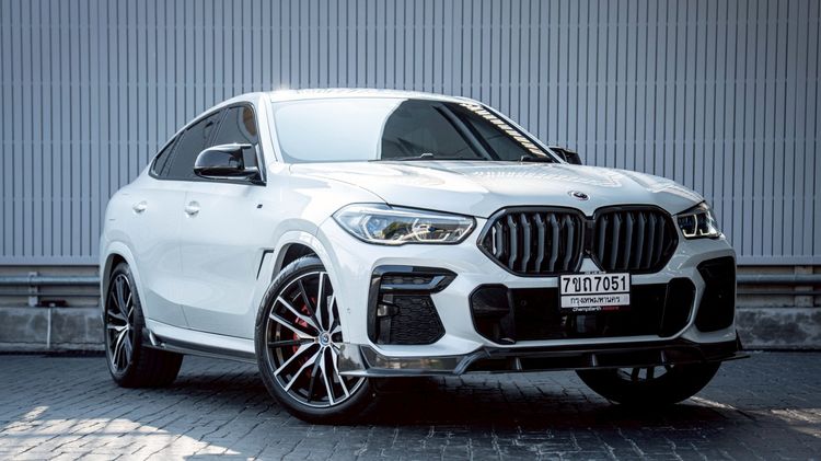 BMW X6 2022 3.0 xDrive40i M Sport Utility-car เบนซิน ไม่ติดแก๊ส เกียร์อัตโนมัติ ขาว