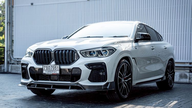 BMW X6 2022 3.0 xDrive40i M Sport Utility-car เบนซิน ไม่ติดแก๊ส เกียร์อัตโนมัติ ขาว รูปที่ 3