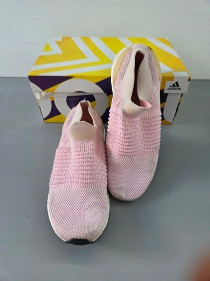 รองเท้าผ้าใบ ชมพู ผ้า UK 5.5 | EU 38 2/3 | US 7 Adidas รองเท้าอดิดาส เบอร์5.5 🍊อ่านก่อน 