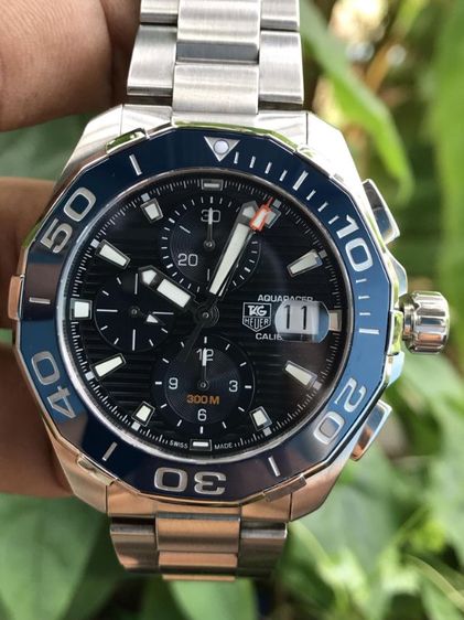 Tag Heuer Aquaracer Calibre16 Chronograph Blue Ceramic CAY211B🇨🇭🇨🇭
  รูปที่ 3