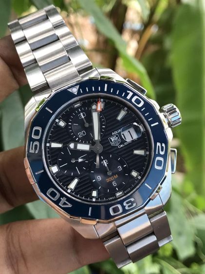Tag Heuer Aquaracer Calibre16 Chronograph Blue Ceramic CAY211B🇨🇭🇨🇭
  รูปที่ 5