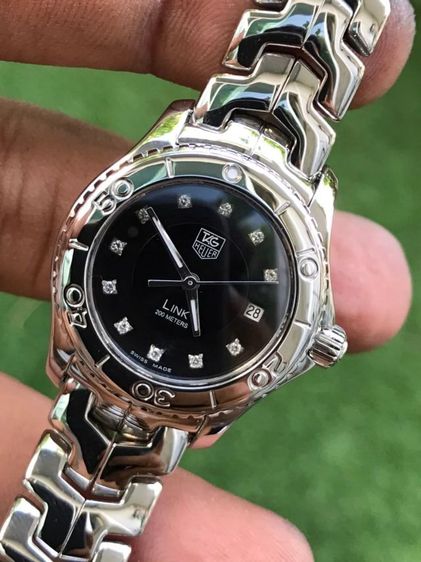 Tag Heuer Link Lady G3 Diamond Black Dial WJ1318🇨🇭🇨🇭
 รูปที่ 3