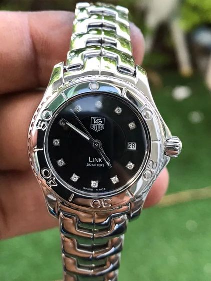 Tag Heuer Link Lady G3 Diamond Black Dial WJ1318🇨🇭🇨🇭
 รูปที่ 5