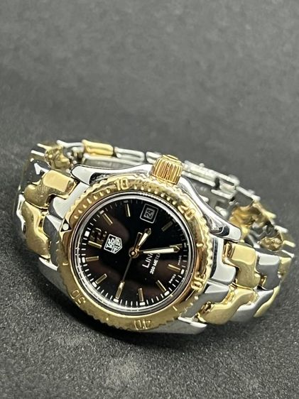 Tag​ Heuer​ ​link​ Mini Lady​ 18K. Gold Black Dial 🇨🇭🇨🇭
  รูปที่ 2