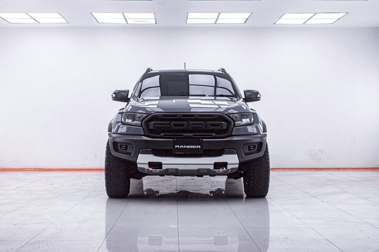 Ford Ranger 2019 Raptor 2.0 Bi-Turbo 4WD Pickup ดีเซล ไม่ติดแก๊ส เกียร์อัตโนมัติ เทา รูปที่ 4