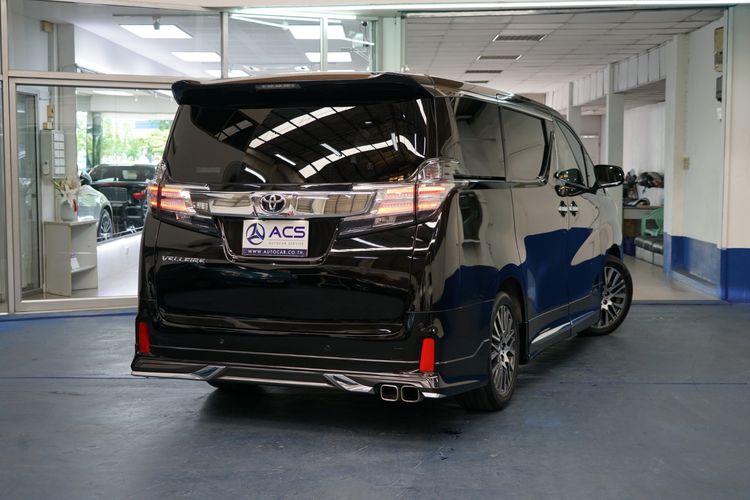 Toyota Vellfire 2017 2.5 Z G Edition Van เบนซิน ไม่ติดแก๊ส เกียร์อัตโนมัติ ดำ รูปที่ 4