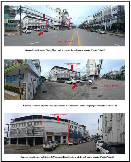 อาคารพาณิชย์ 3 ชั้น 3 คูหา อ.เมือง จ.ภูเก็ต รูปที่ 2