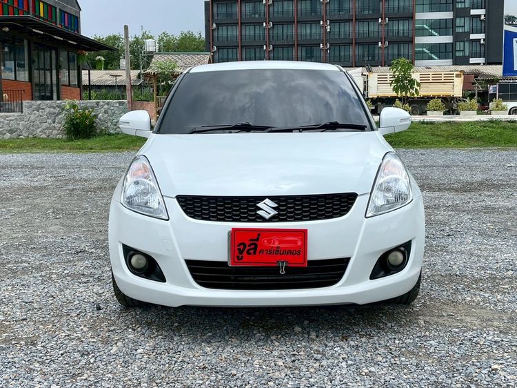 Suzuki Swift 2013 1.2 GLX Sedan เบนซิน ไม่ติดแก๊ส เกียร์อัตโนมัติ ขาว รูปที่ 3