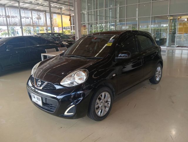 รถ Nissan March 1.2 E สี ดำ