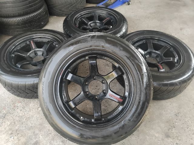 TE37 กว้าง 9 ออฟ 0 พร้อมยางปี 22 รูปที่ 3