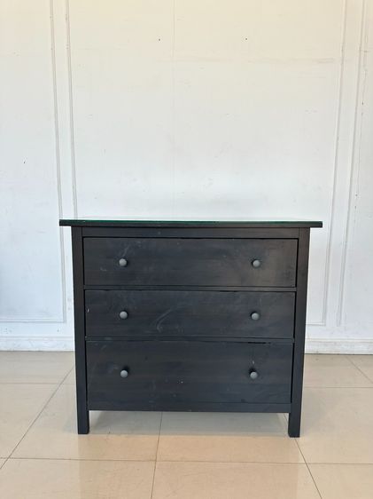 ไม้ ตู้ลิ้นชัก  3 ลิ้นชัก แบรนด์ IKEA รุ่น HEMNES 