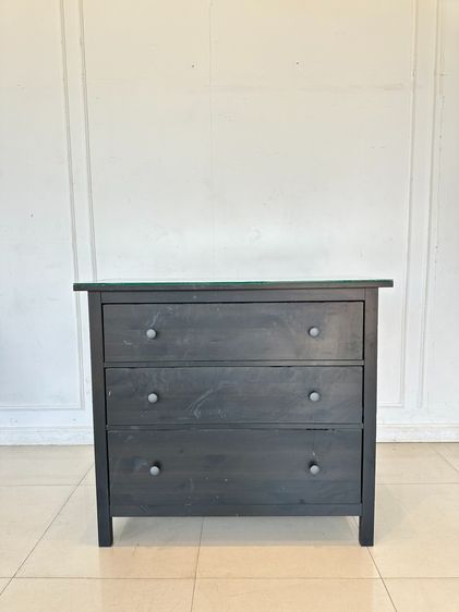 ตู้ลิ้นชัก  3 ลิ้นชัก แบรนด์ IKEA รุ่น HEMNES  รูปที่ 2