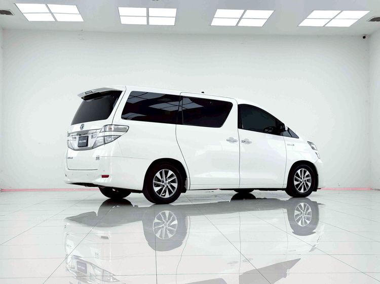 Toyota Vellfire 2012 2.4 V Utility-car ไฮบริด ไม่ติดแก๊ส เกียร์อัตโนมัติ ขาว รูปที่ 4