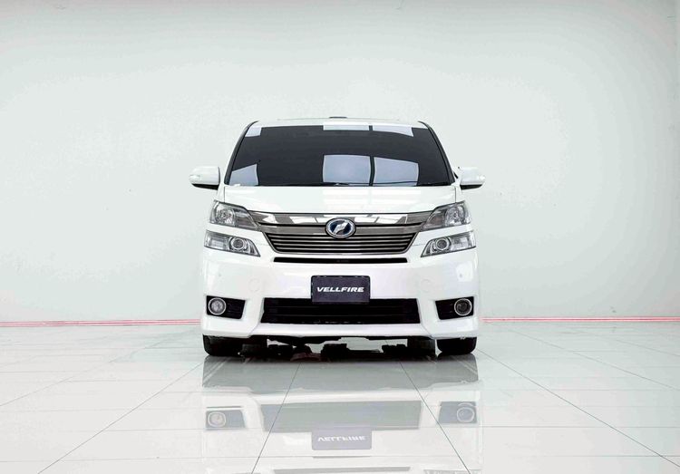 Toyota Vellfire 2012 2.4 V Utility-car ไฮบริด ไม่ติดแก๊ส เกียร์อัตโนมัติ ขาว รูปที่ 3