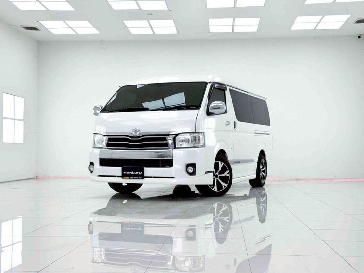 Toyota Ventury 2014 3.0 G Utility-car ดีเซล ไม่ติดแก๊ส เกียร์อัตโนมัติ ขาว รูปที่ 3