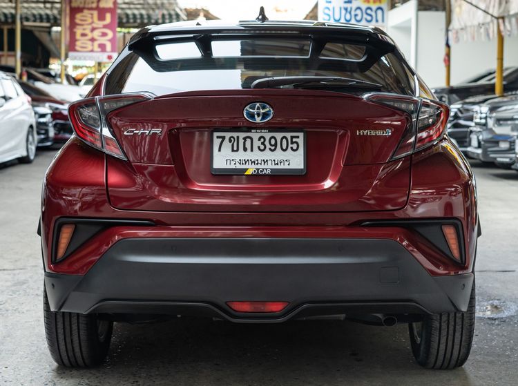Toyota C-HR 2018 1.8 HV Hi Utility-car ไฮบริด ไม่ติดแก๊ส เกียร์อัตโนมัติ แดง รูปที่ 4