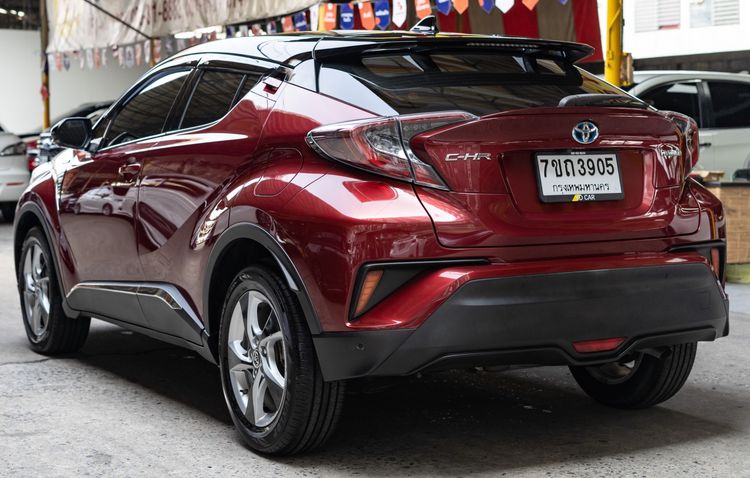 Toyota C-HR 2018 1.8 HV Hi Utility-car ไฮบริด ไม่ติดแก๊ส เกียร์อัตโนมัติ แดง รูปที่ 3