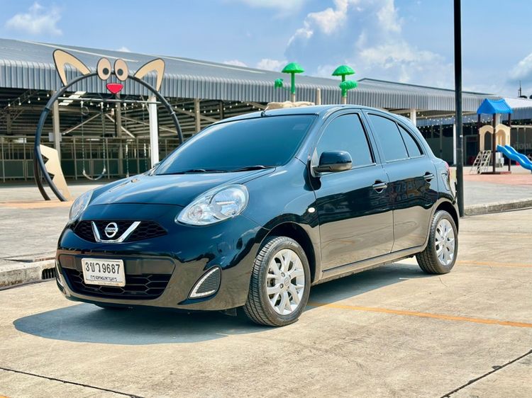 รถ Nissan March 1.2 EL สี ดำ