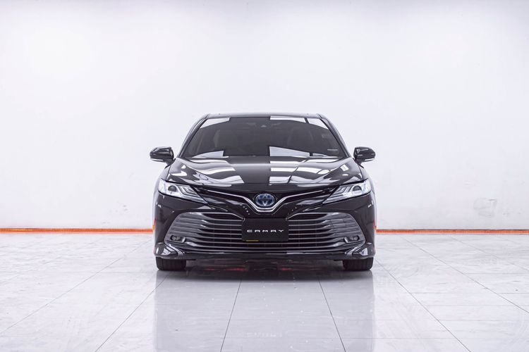 Toyota Camry 2019 2.5 HEV Premium Luxury Sedan ไฮบริด ไม่ติดแก๊ส เกียร์อัตโนมัติ ดำ รูปที่ 4