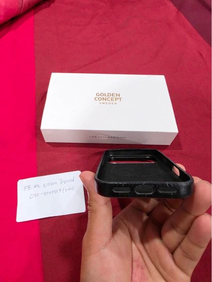 เคสหนังหรูGolden Concept17Pro รูปที่ 5