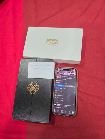 เคสหนังหรูGolden Concept17Pro