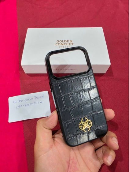 เคสหนังหรูGolden Concept17Pro รูปที่ 3