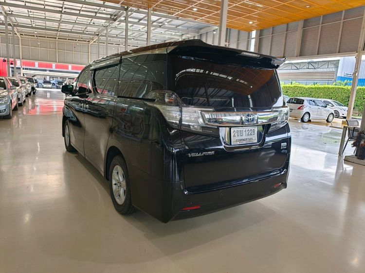Toyota Vellfire 2015 2.5 HV X 4WD Van เบนซิน ไม่ติดแก๊ส เกียร์อัตโนมัติ ดำ รูปที่ 4