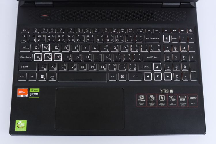 ACER NITRO 16 AN16-41-R4ZR Ryzen 5 7640HS.RTX4050 RAM32.1TB+512GB รูปที่ 2