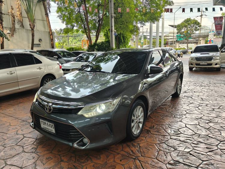 Toyota Camry 2016 2.0 G Sedan ไฮบริด ไม่ติดแก๊ส เกียร์อัตโนมัติ เทา รูปที่ 3