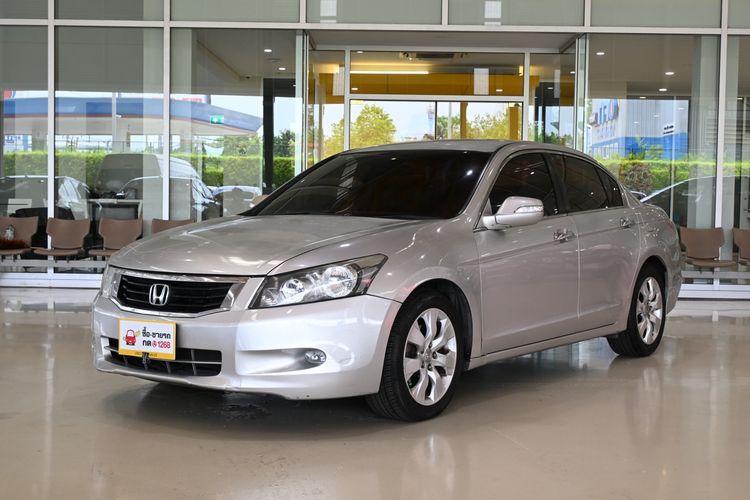 Honda Accord 2008 2.4 EL NAVI Sedan เบนซิน ไม่ติดแก๊ส เกียร์อัตโนมัติ ขาว รูปที่ 3