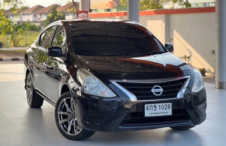 รถ Nissan Almera 1.2 E สี ดำ