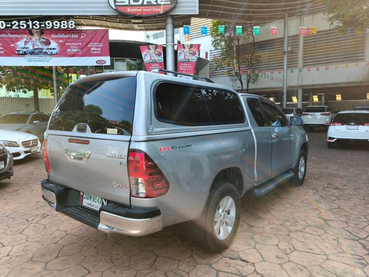 Toyota Hilux Revo 2019 2.4 Prerunner E Pickup ดีเซล ไม่ติดแก๊ส เกียร์ธรรมดา เทา รูปที่ 4