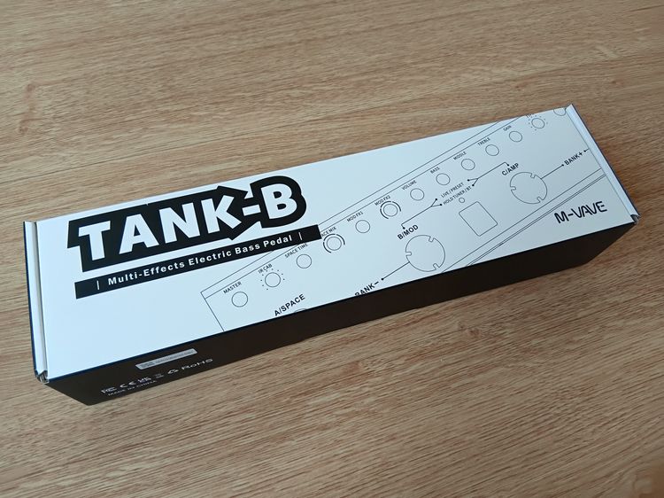 M-VAVE Tank-B Bass มัลติเอฟเฟคเบสใหม่มากมีกล่อง รูปที่ 6