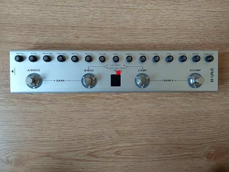 M-VAVE Tank-B Bass มัลติเอฟเฟคเบสใหม่มากมีกล่อง รูปที่ 3