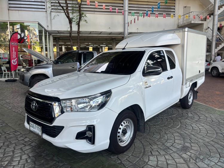 Toyota Hilux Revo 2020 2.4 J Plus Pickup ดีเซล ไม่ติดแก๊ส เกียร์ธรรมดา ขาว รูปที่ 3