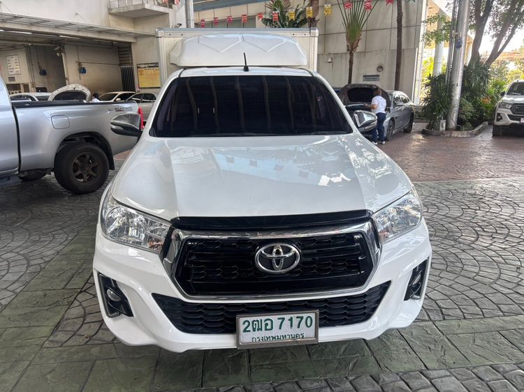Toyota Hilux Revo 2020 2.4 J Plus Pickup ดีเซล ไม่ติดแก๊ส เกียร์ธรรมดา ขาว รูปที่ 2