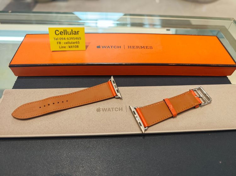 (ติดจอง)สาย Apple Watch Hermes เพิ่งใช้ไม่กี่ครั้ง สภาพสวยมาก ครบกล่อง รูปที่ 7