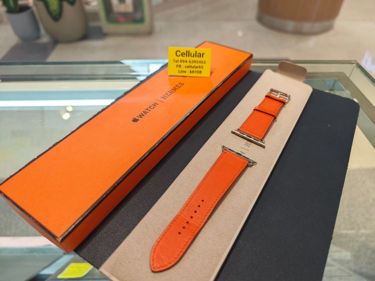 (ติดจอง)สาย Apple Watch Hermes เพิ่งใช้ไม่กี่ครั้ง สภาพสวยมาก ครบกล่อง รูปที่ 3