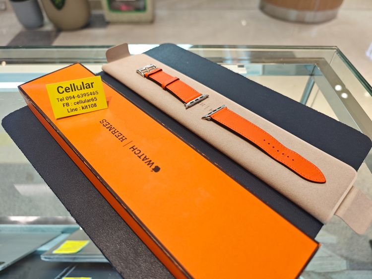 (ติดจอง)สาย Apple Watch Hermes เพิ่งใช้ไม่กี่ครั้ง สภาพสวยมาก ครบกล่อง รูปที่ 4