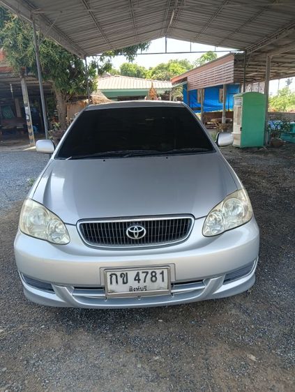 รถ Toyota Altis 1.6 E สี บรอนซ์เงิน