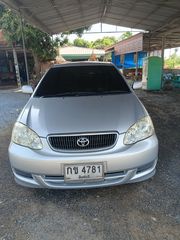 ขายรถยนต์ altis ปี 2003 เครื่องยนต์ 1.6 e vvti ป้ายแดงมือเดียว  เครื่องยนต์ใช้งานดี ไม่เคยมีปัญหา