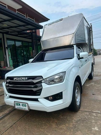Isuzu D-MAX 2022 1.9 Chassis Pickup ดีเซล ไม่ติดแก๊ส เกียร์อัตโนมัติ ขาว รูปที่ 2