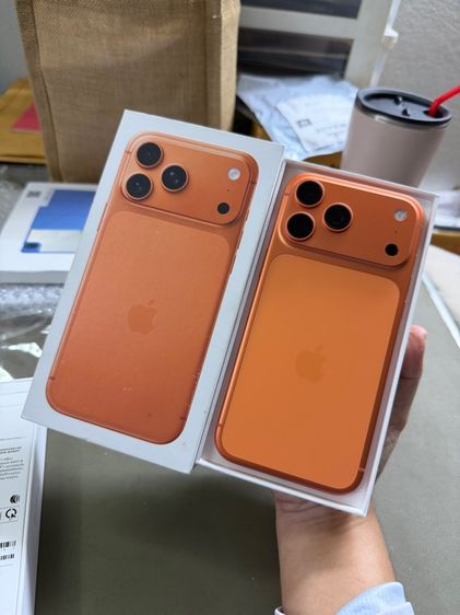 iPhone 17 pro max 256 gb cosmic orange ครบกล่อง รอบชาร์ต 4