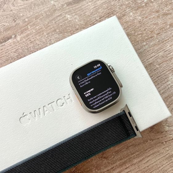 Apple Watch Ultra 2 Cellular 49mm แบต 98 สภาพดี ศูนย์ไทย แท้ครบยกกล่อง รูปที่ 2