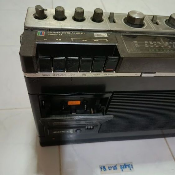 JVCวิทยุพกพาพร้อมโทรทัศน์สี และเครื่องเล่นเทปคาสเซ็ท ช่วงยุคปี1980 (นักสะสมไม่ควรพลาด) รูปที่ 8