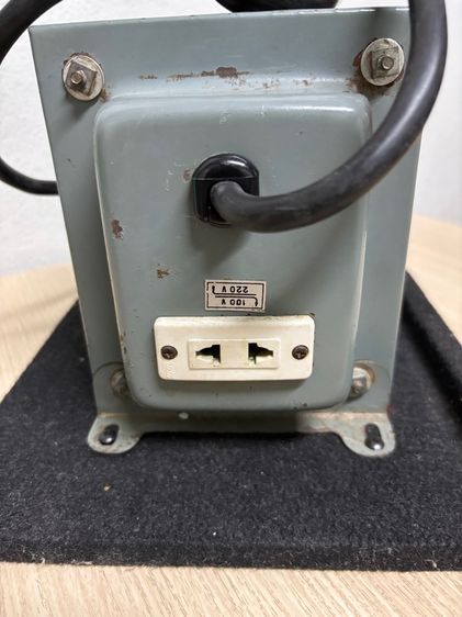 หม้อแปลงไฟ  220 V เป็น 100 V  20 A. 2000 W ไว้ใช้กับเครื่องเสียงญี่ปุ่นหนัก 15 กิโลลูกใหญ่ไม่ได้ใช้ครับขายถูก รูปที่ 6