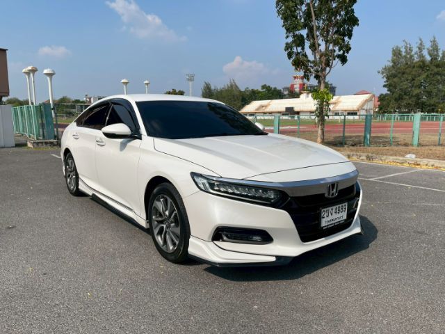 Honda Accord 2021 1.5 Turbo EL Sedan เบนซิน ไม่ติดแก๊ส เกียร์อัตโนมัติ ขาว