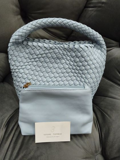 กระเป๋าสานหนังนุ่ม Sugar Monday Bag รูปที่ 4